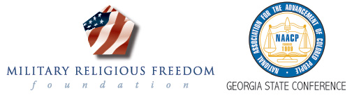 MRFF and NAACP Logos