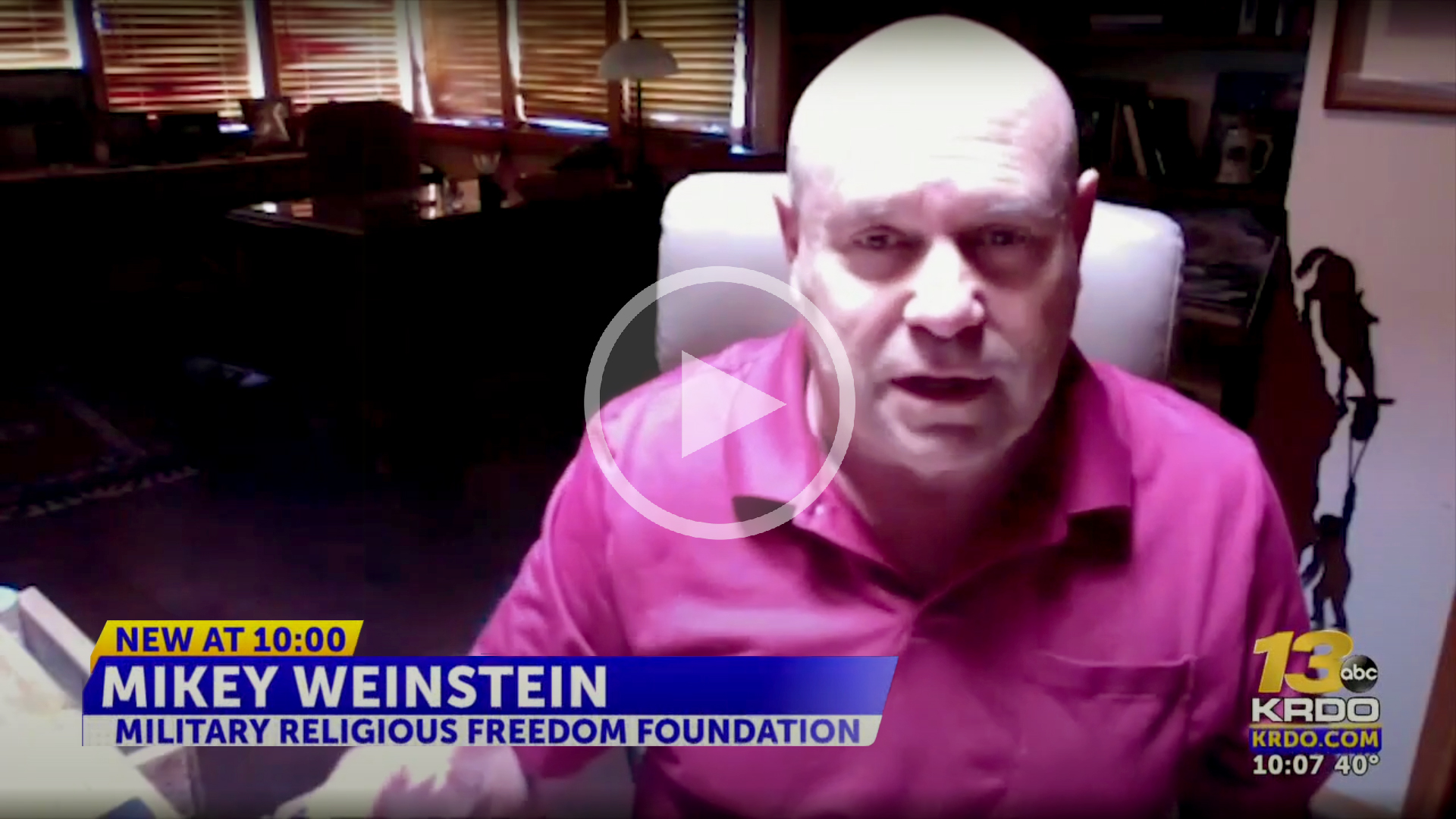 Mikey Weinstein on ABC TV KRDO