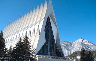 United States Air Force Academy Cadet Chapel Colorado