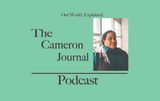 The Cameron Journal Podcast header graphic
