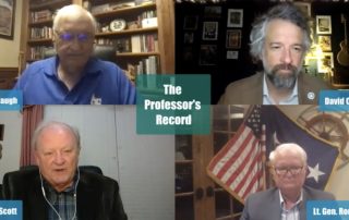 Screen shot of STARRS co-founders Rod Bishop and Ron Scott on The Professor's Record with David K. Clements podcast