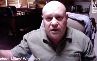 Still shot from Fox News video of Mikey Weinstein