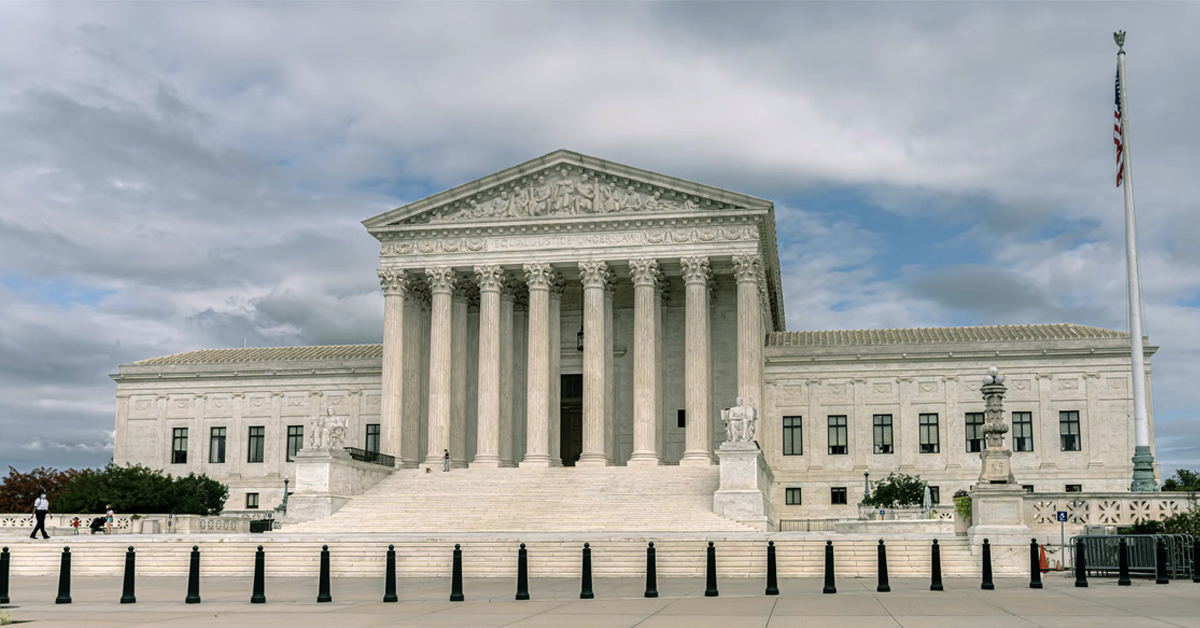 United States Supreme Court Building in Washington D.C.