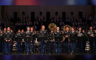246th Army Band plays during Carolina Celebration of Liberty 2021 summer tour