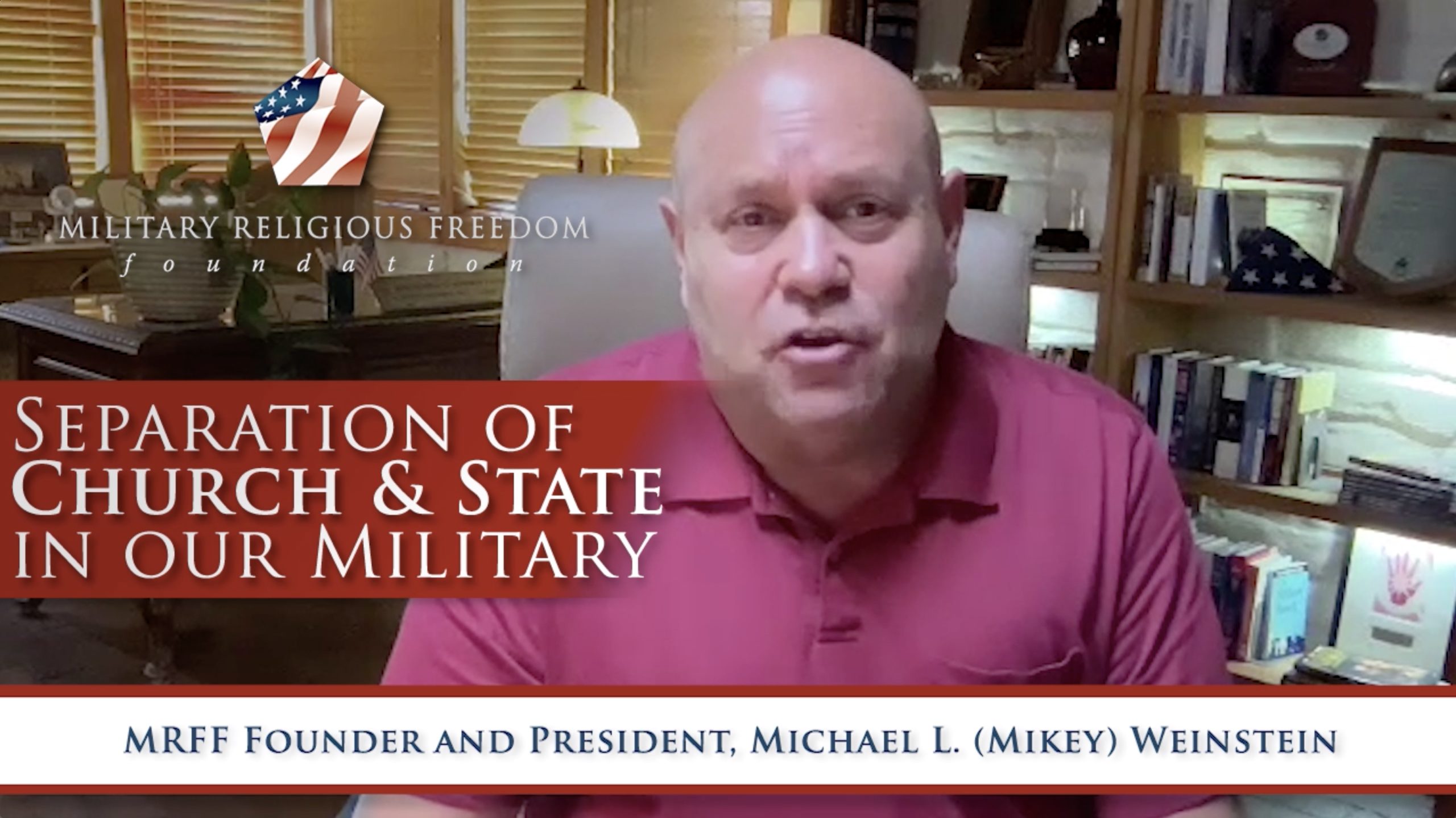 YT_Thumbnail Screenshot of Mikey Weinstein YouTube Introduction Video