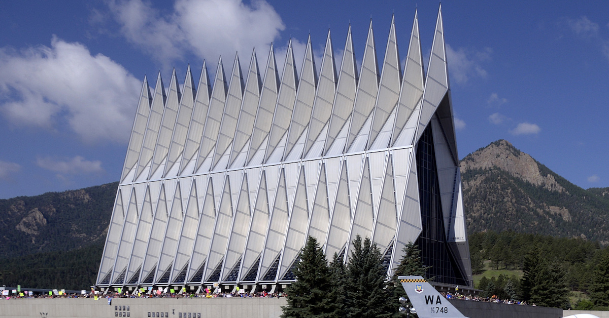 USAFA cadet chapel