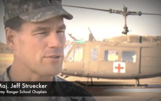 Jeff Struecker from video as Army chaplain