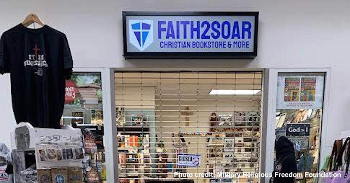 Fiaith2Soar Faith 2 soar store in Fort Liberty PX mini mall