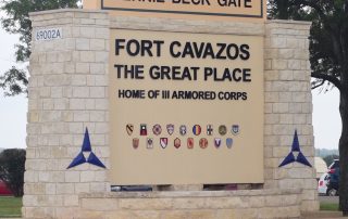 Fort Cavasos sign