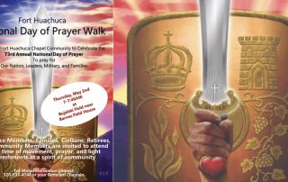 Fort Huachuca National Day of Prayer advertisement