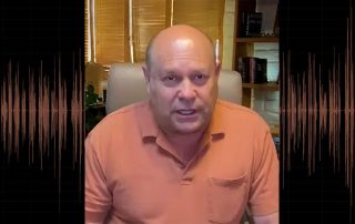 Still image from video of Mikey Weinstein