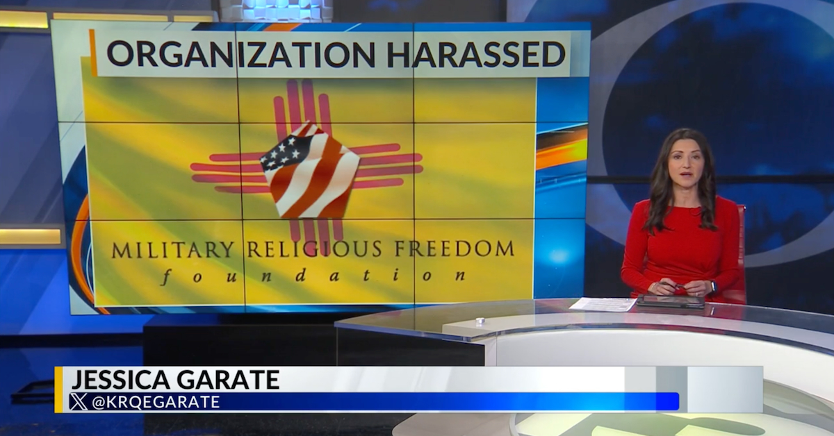 Still image from KRQE news report video