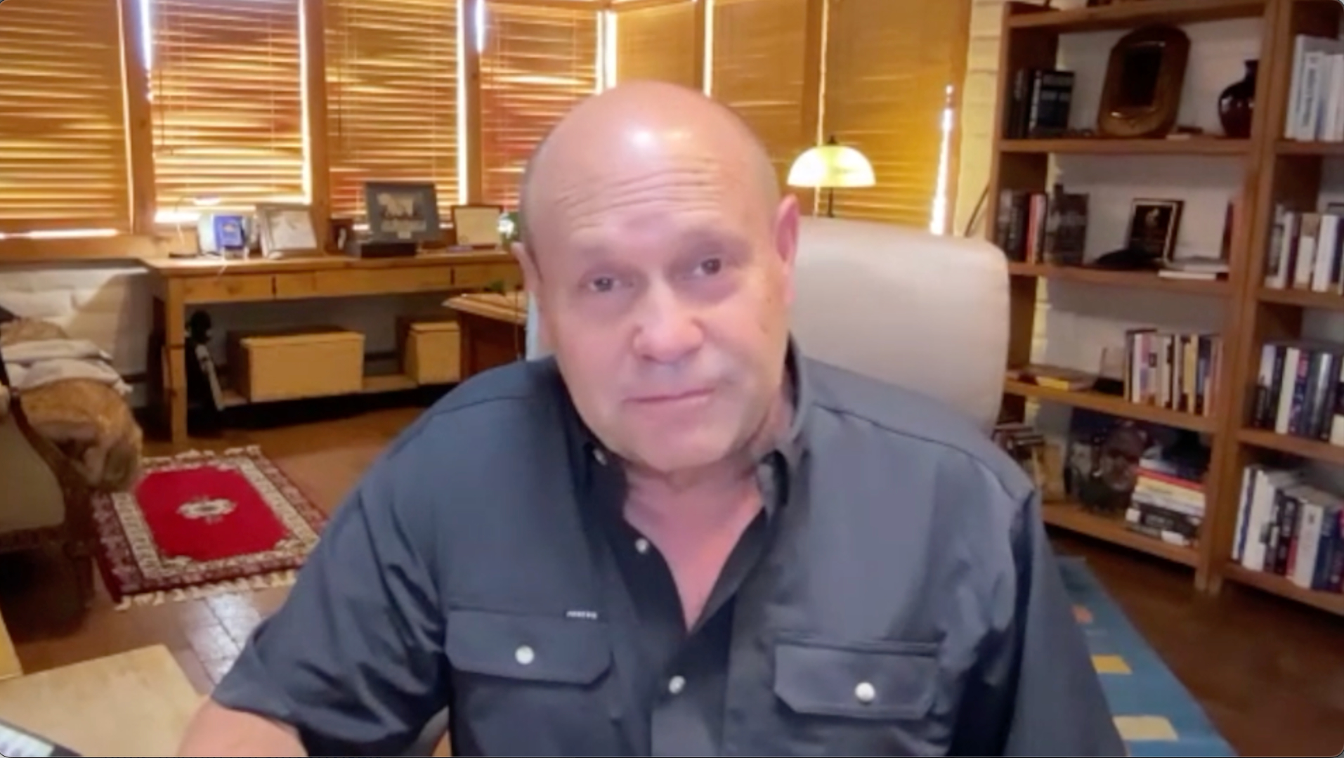 Still image of Mikey Weinstein from video