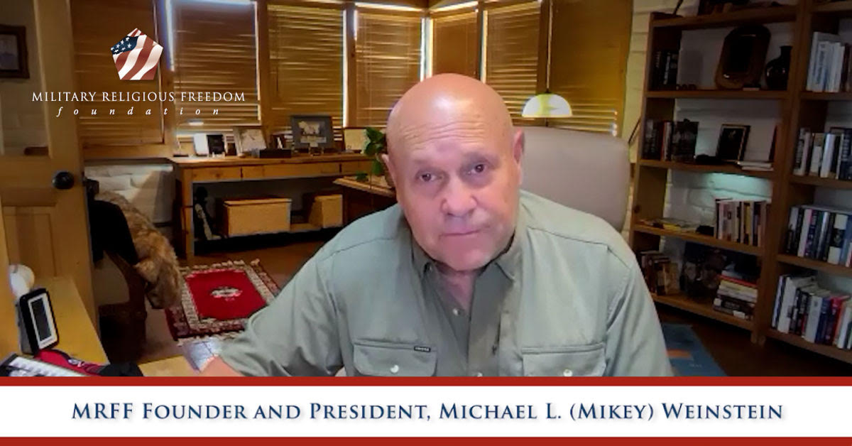 Mikey-5-15-25 Still image of Mikey Weinstein from video