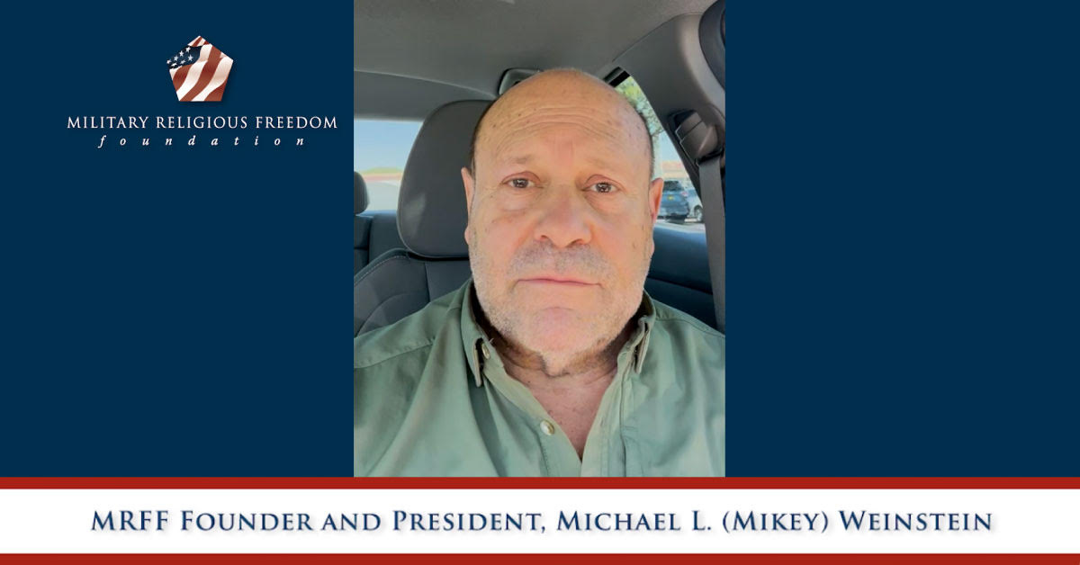 Still image of Mikey Weinstein from video