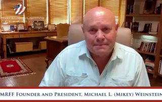 Still image of Mikey Weinstein from video