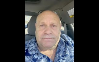 Still image of Mikey Weinstein from video