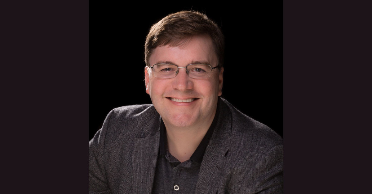 MRFF Advisory Board Member Jonathan Larsen headshot against a black background