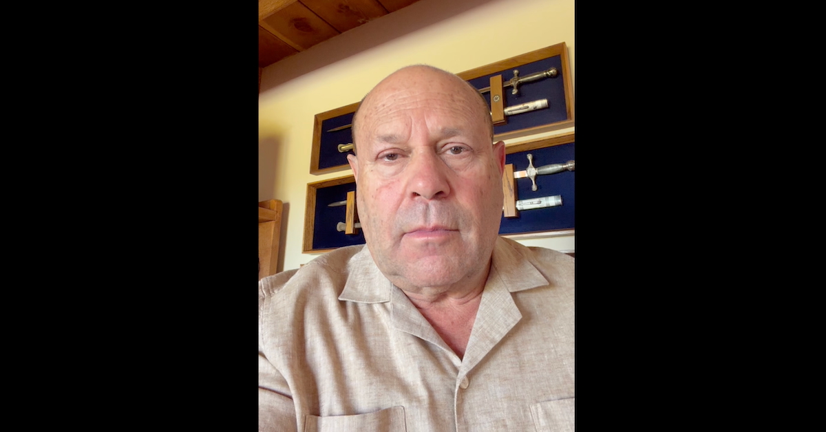 Still image of Mikey Weinstein from video